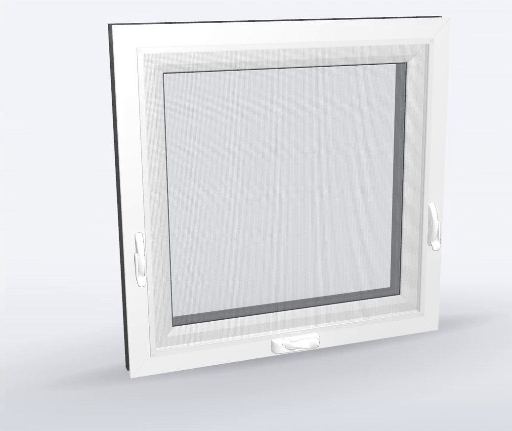 The same window in white